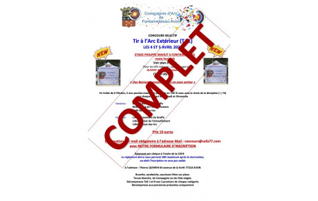 Mandat Fontainebleau TAE 4 et 5 Avril 2026